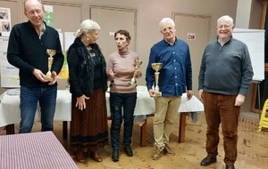Remise de coupe à Rosières